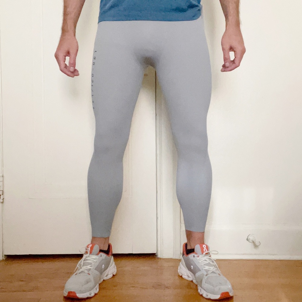 lululemon athletica Light Gray Men's Athletic Tights